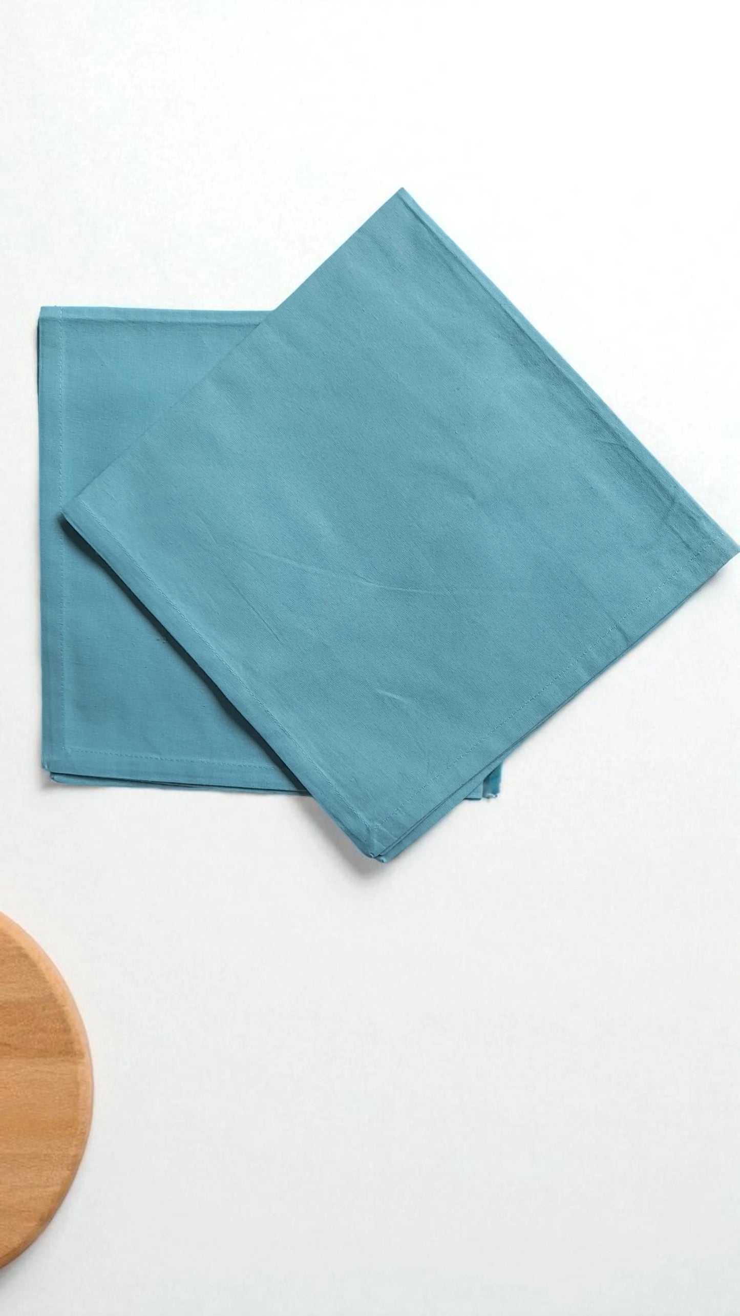 Cotton Plain Napkins - 2 Piece set