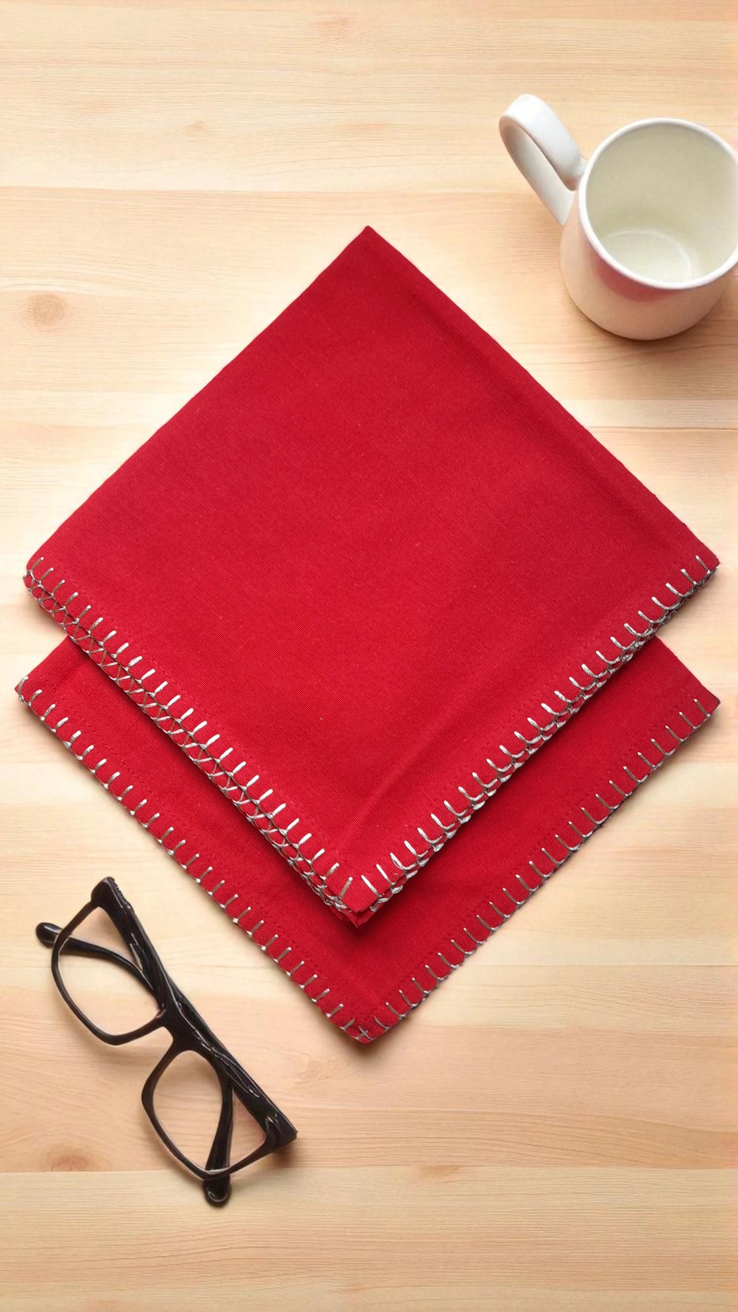 2-Piece Cotton Dinning Napkin Set