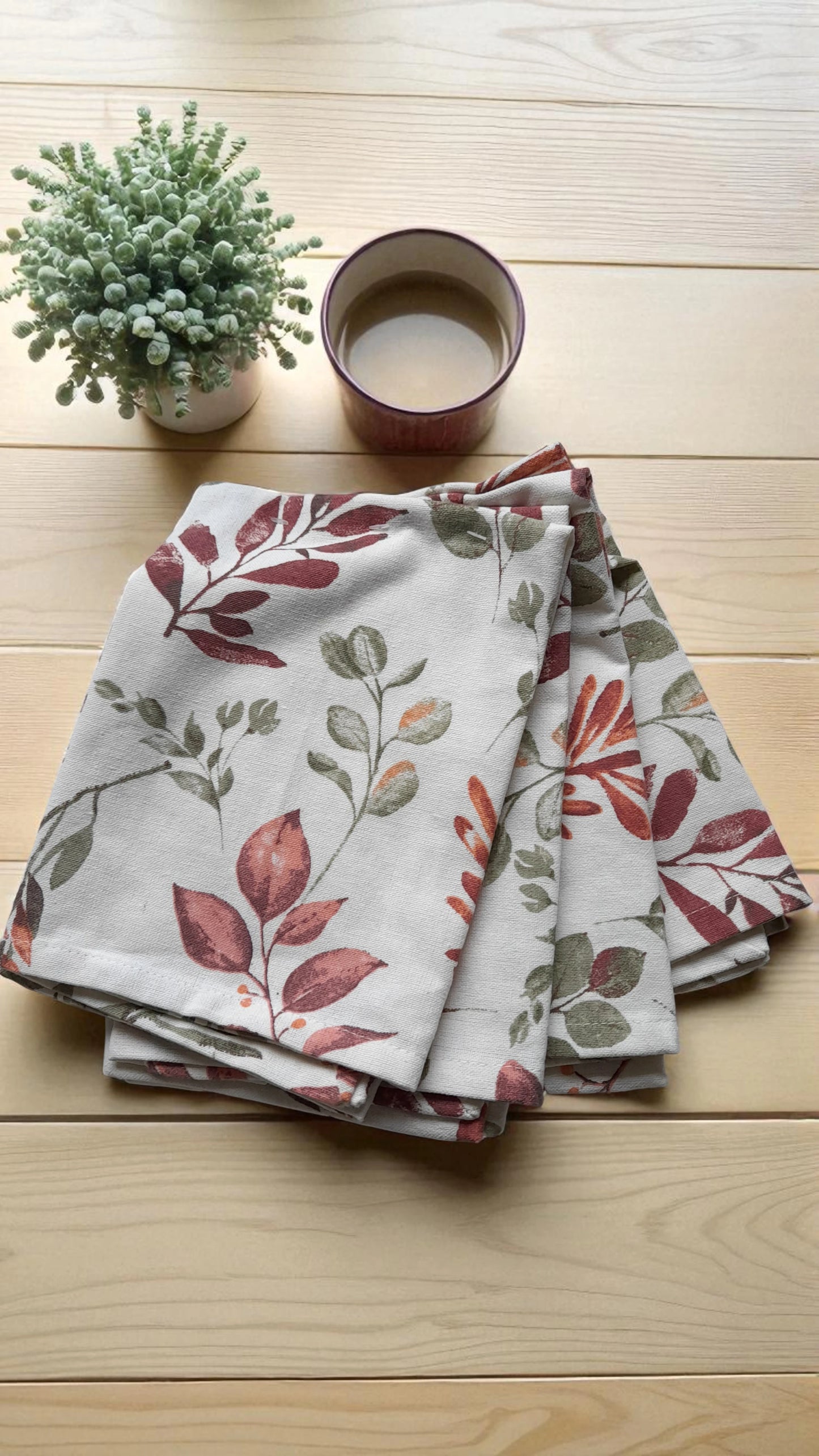 Cotton Napkins - Set of 4