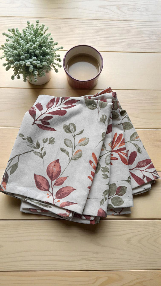 Cotton Napkins - Set of 4