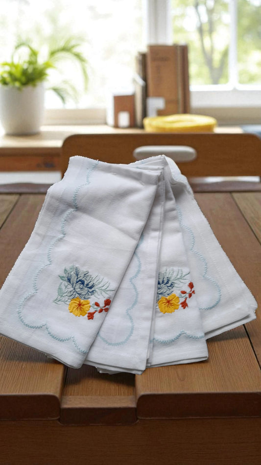 Cotton Napkins - Set of 4