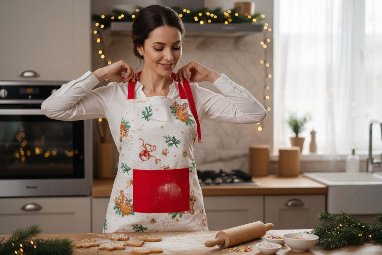 Apron (Chirstmas design)