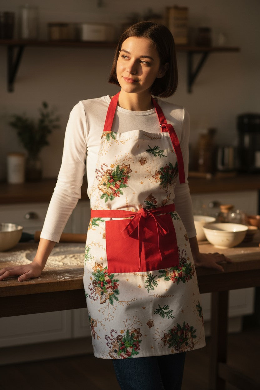 Apron (Chirstmas design)