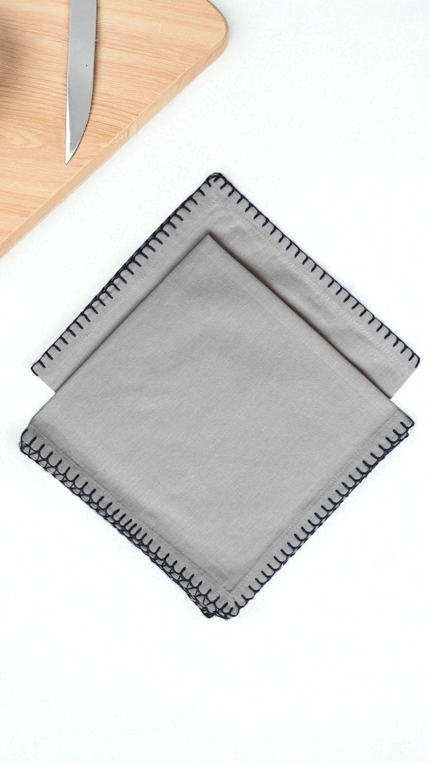2-Piece Cotton Dinning Napkin Set