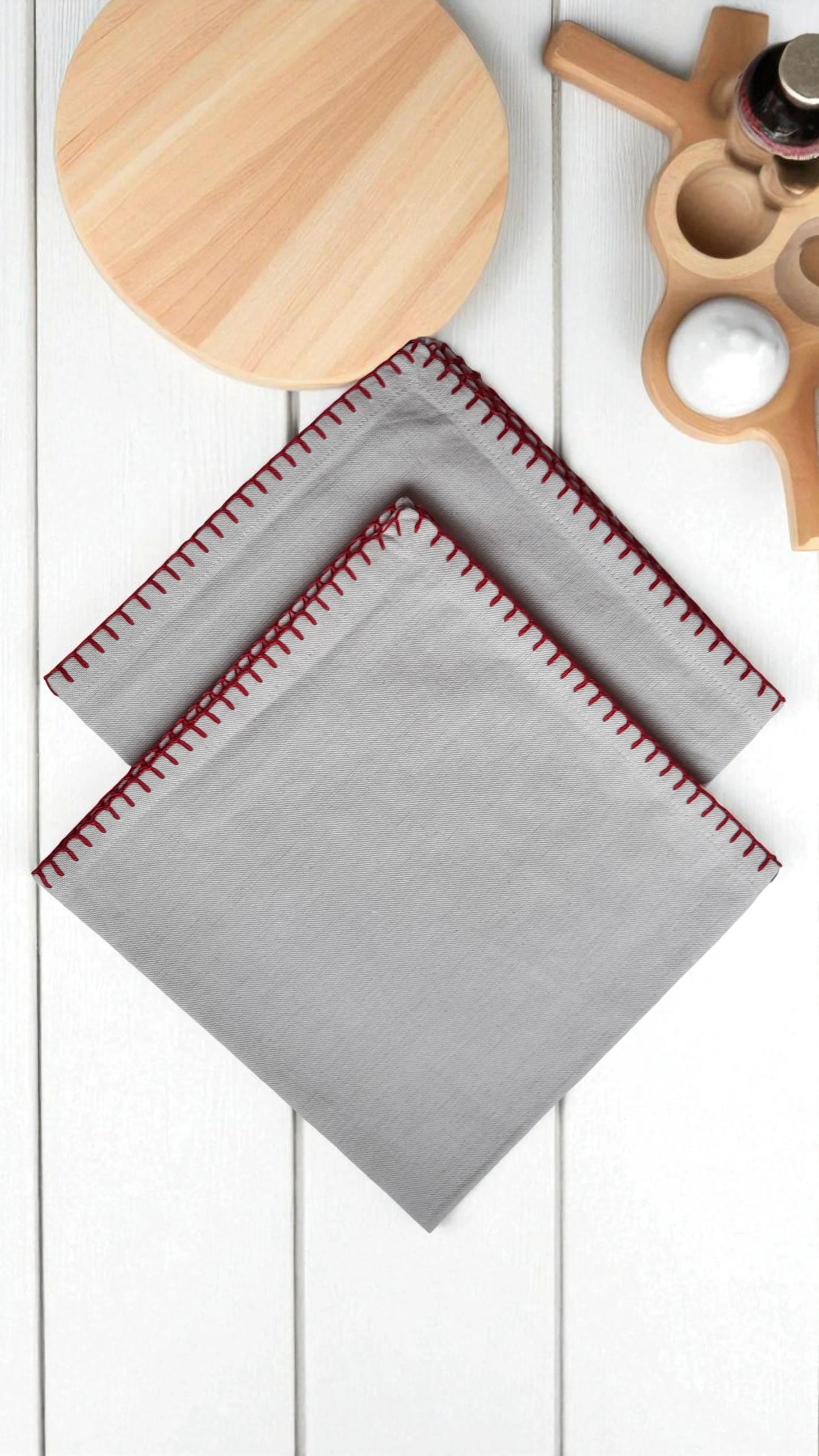 2-Piece Cotton Dinning Napkin Set
